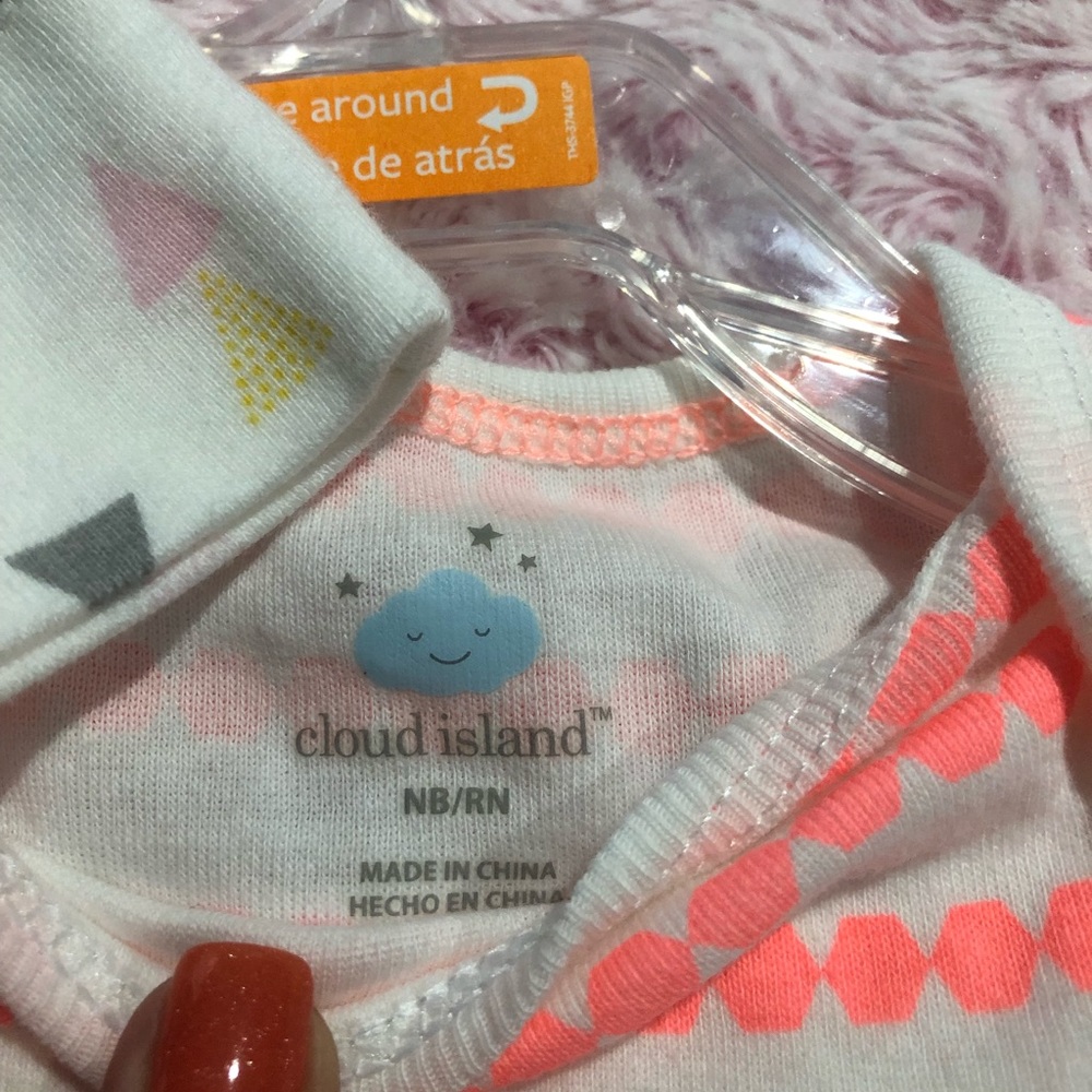 cloud Island complete outfit for newborn